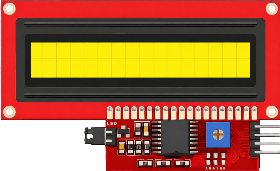 LCD 16×2 display