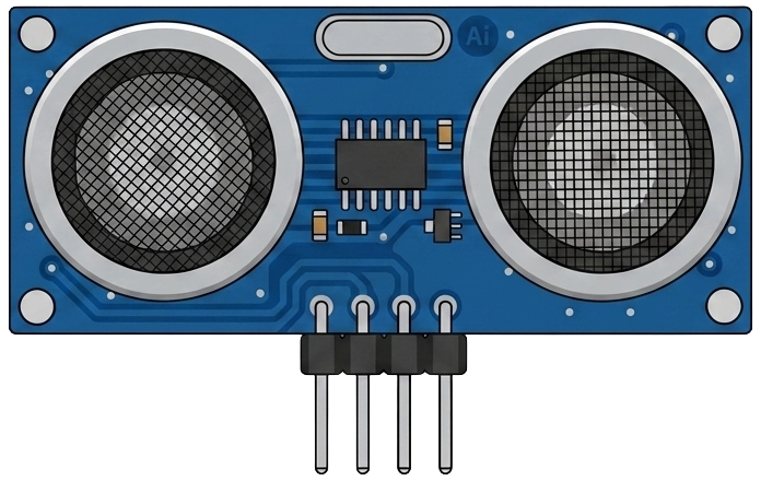 HC-SR04 ultrasonic sensor